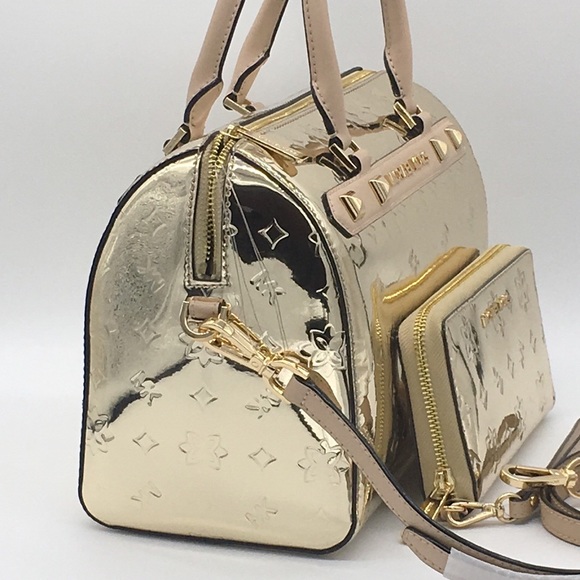 MICHAEL KORS KARA DUFFLE SATCHEL & WALLET SET - Picture 4 of 16